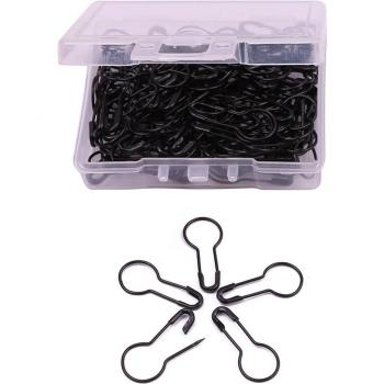 Épingles de sécurité en métal pour bricolage, 100 pièces