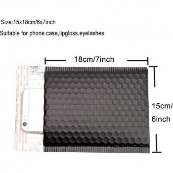 Wedding Packaging Bubble Bags – Purple Metal, 10x