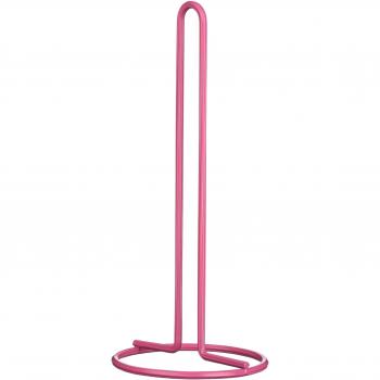 Helix Hot Pink Kitchen Roll Rack