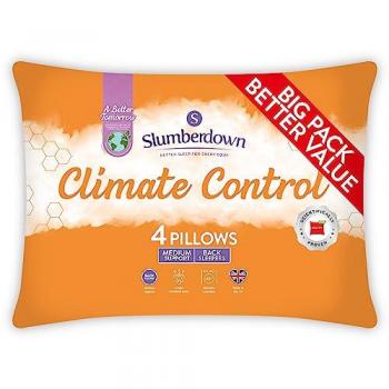 Hypoallergenic Medium Support Back Sleeper Pillows