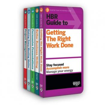 HBR Guides to Being an Effective Manager Collection (5 Books) (HBR Guide Series)