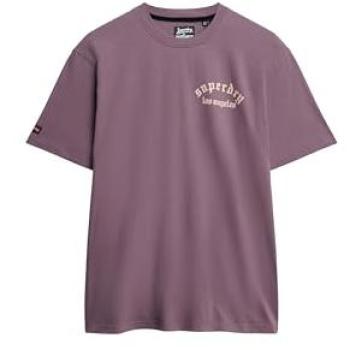 T-shirt Superdry Loose Fit Tatouage Rose XL