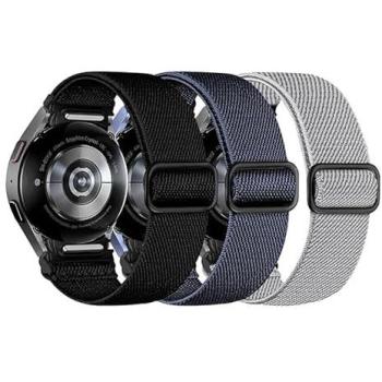 Montre bracelet Noir – Samsung Galaxy Watch 6, boucle modulable