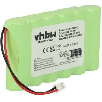 Batterie de remplacement Vhbw pour scanner POS Ingenico 789316