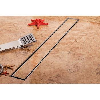 60 cm linearer Anti-Geruch Bodenablauf aus Edelstahl DR099