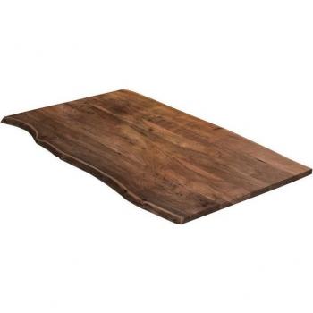 Loreno® Tischplatte aus Akazie, nussbaum, 120-300cm