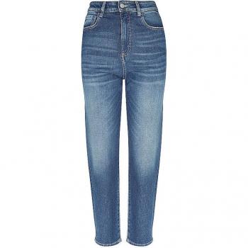 Karolina Damenjeans, Straight Fit, Blau, Größe 27