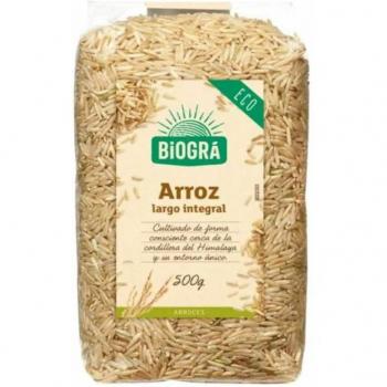 Arroz Largo Integral Vegan Bio 500g Biogra