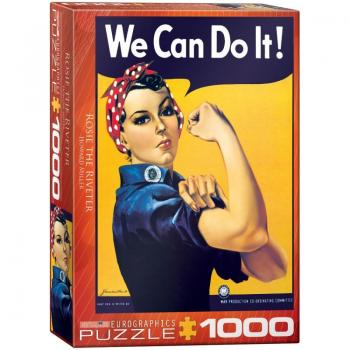 Legpuzzel Eurographics Rosie De Riveter (1000 Stukken)