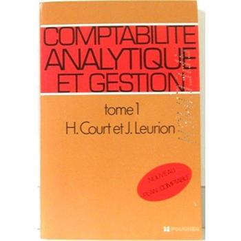 Comptabilité analytique et gestion, 2