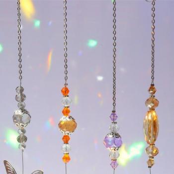 Butterfly Crystal Prism Wind Chimes