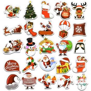 Set de Pegatinas Navideñas para Equipaje