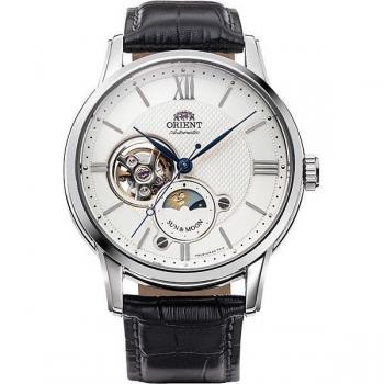 Reloj Orient RN-AS0003S para Hombre – Semiesqueleto Sol y Luna