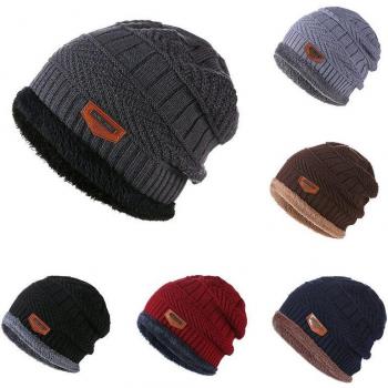 Men's Winter Baseball Cap and Padded Scarf Duo