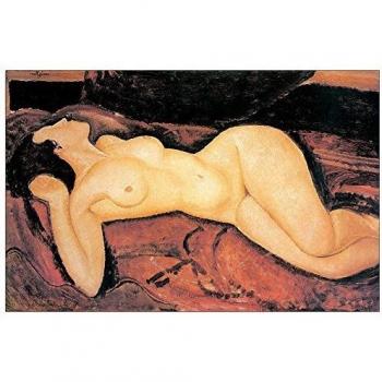 Big Nude Modigliani (Artopweb) bois 100x64x1,8 cm