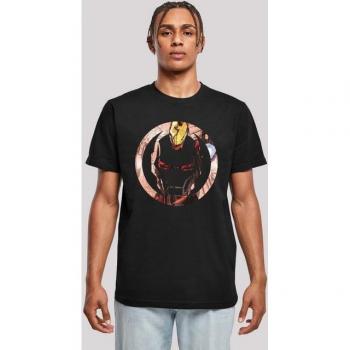 Iron Man Logo Print T-Shirt