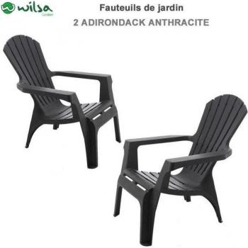 Fauteuils Adirondack Wilsa Garden