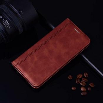 Funda Flip con Portada de Cuero y Magnete para Samsung A12
