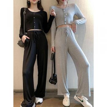 Vêtements de sport d'été, combinaison taille haute pour femmes