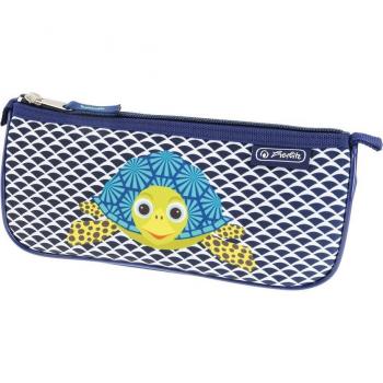 Astuccio Herlitz Poliestere Blu