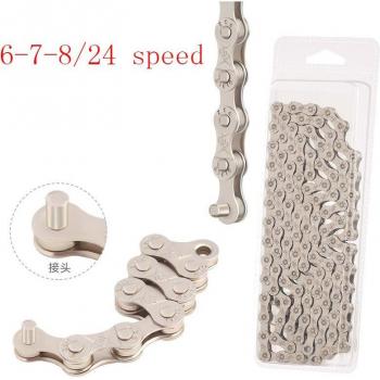 Cadena de bicicleta de velocidad variable de acero al carbono