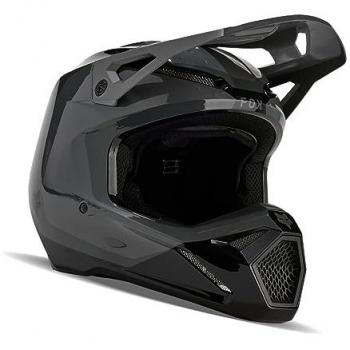 FOX V1 Nitro MIPS Jugend‑Motocross Helm – Schwarz/Grau, Größe M, Unisex