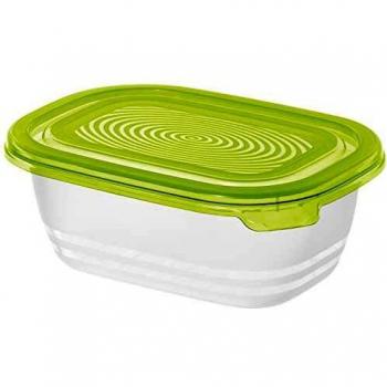 Rotho Sunshine Lattina Verde per Alimenti con Coperchio, 0.5 L
