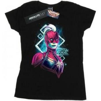 Black Captain Neon Warrior T-Shirt