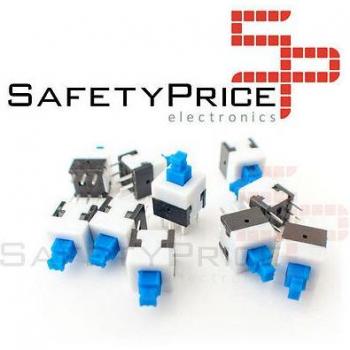 Conmutador 10x7 mm con Empuje para Raspberry Pi