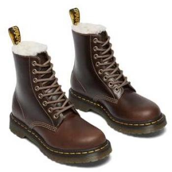 Schnürstiefel Dr. Martens 1460 Serena 32019777 Braun