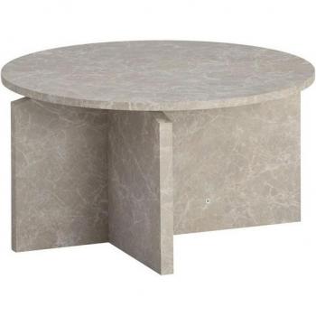 Wohnzimmertisch Sandgrau 60 cm
