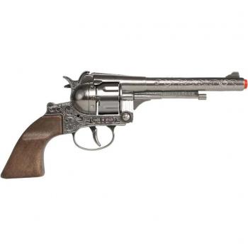 Pistoleur Gonher 12‑Coupés Cowboy Métallique