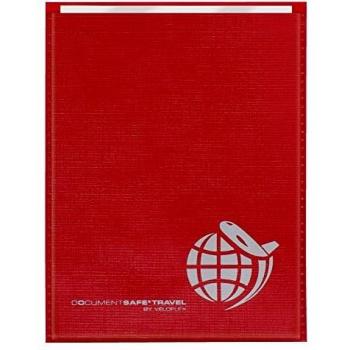 Veloflex Reisepasshülle mit RFID-Schutz, 100 x 128 mm, rot
