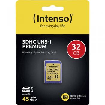 Intenso International Intenso 32GB SDHC UHS-I Premium Secure Digital C