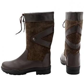 Wasserfeste Outdoorstiefel Greenwich, Leder und Wildleder, Gr. 36