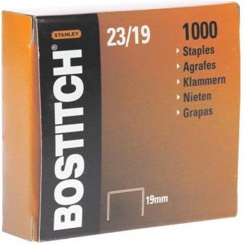 Agrafes 23‑19‑1 M – Format 19 mm