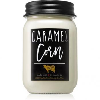 Milchhaus Kerzen Co. 100 % natürliche Karamellmais Duftkerze 368 g