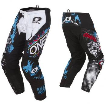 Pantalon Motocross O'Neal Element Villain Blanc XL pour Enfants