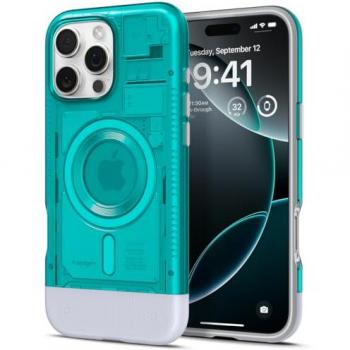 Custodia blu Spigen Classic C1 MagSafe per l’iPhone 16 Pro Max