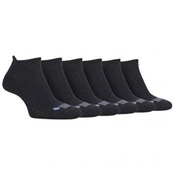 Men’s Black Cotton Cushion Sports Socks – 6 Pack (UK 6‑11)