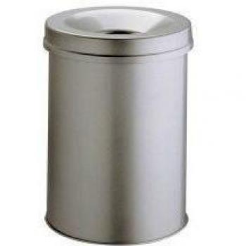 Durable runder Papierkorb 15 Liter grau