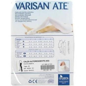 Calze compressive Varisan ATE 18 Ambidestro Bianco Taglia S
