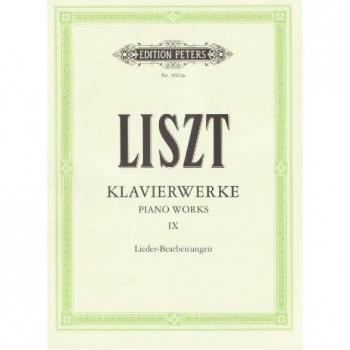Klavierwerke, Band 9: Lieder-Bearbeitungen