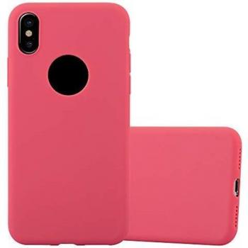 Coque Protection Silicone Candy Rouge – iPhone X/XS