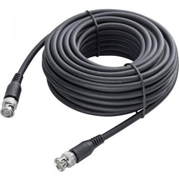 Sygonix 20m BNC Cable (1x BNC to 1x BNC) Black