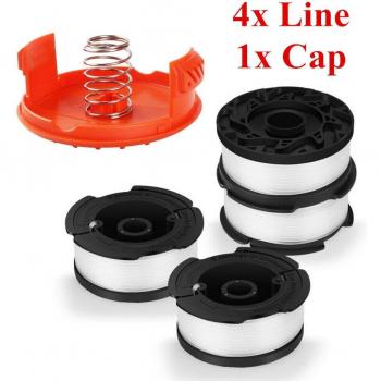 Bobine d'alimentation automatique 30 pieds 0,065 pouces pour Black and Decker AF-100