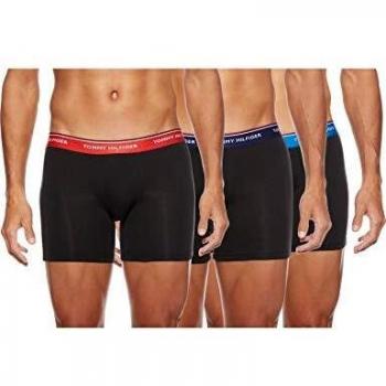 Tommy Hilfiger Boxer Brief Pack de 3, Hombre, Rosa