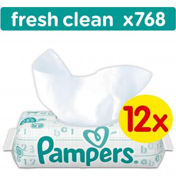 Pampers Salviette umide Fresh Clean 768 pz