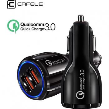 CAFELE QC3.0 Car Charger for iPhone X and XS