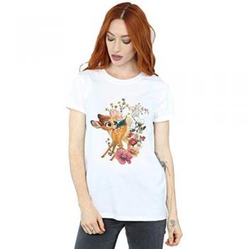Disney Bambi Meadow Boyfriend T‑Shirt (White)